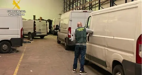 Furgonetas recuperadas.