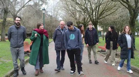 Agrupación de Cantabristas en Torrelavega.