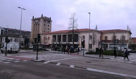 Estación de tren en Santander. R.A.