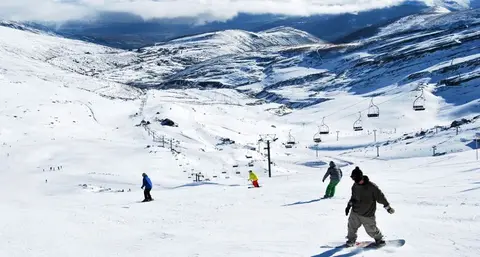 Remonte El Chivo en Alto Campoo.