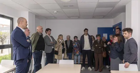 Las autoridades políticas visitaron las instalaciones.