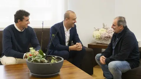 López Estrada, Nacho González y Poli.