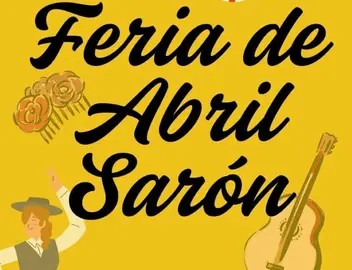 Cartel de la Feria de Abril.