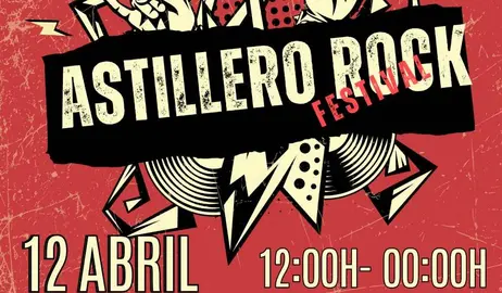 Cartel del Astillero Rock Festival.