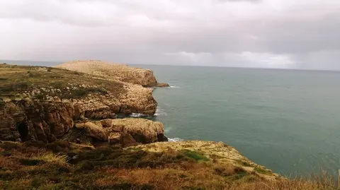 Acantilados en Suances.