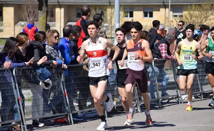Carrera sub18 y 20 en Liencres.