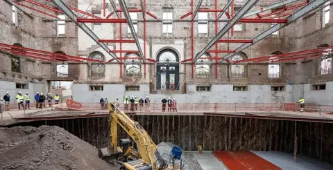 Estado de las obras del Museo Reina Sofía.