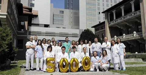 Personal del Hospital Universitario Marqués de Valdecilla.