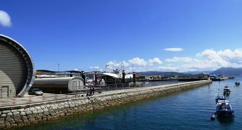Vista del puerto pesquero de Santoña. R.A.