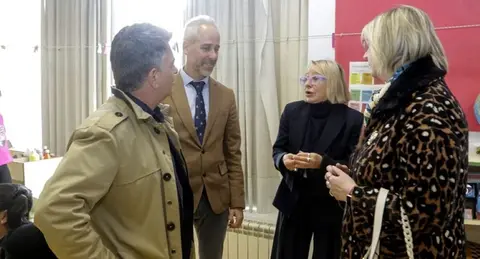 Visita al colegio El Castañal en Selaya.