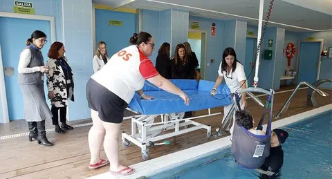 Visita al CAD de Sierrallana.