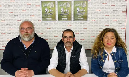 Representantes del Serca en Torrelavega.