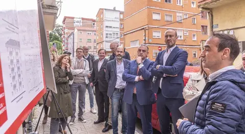 Presentación de las viviendas en Torrelavega.
