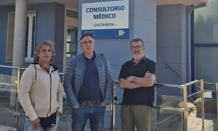 Representantes del PSOE en Castañeda.