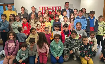 Un momento de la entrega de los premios en Colindres.