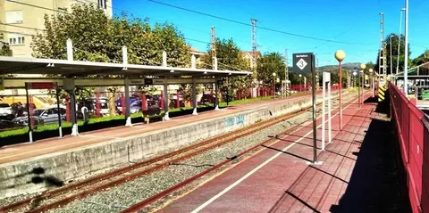 Estación de tren en Liérganes. R.A.