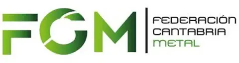 Logotipo de la Federación Cántabra del Metal.