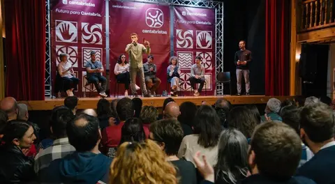 Acto de Cantabristas en Puente San Miguel.