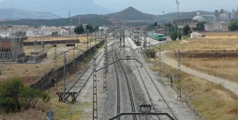 Vías de tren.