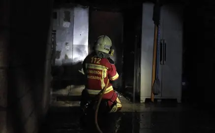 Los Bomberos extinguieron el incendio.