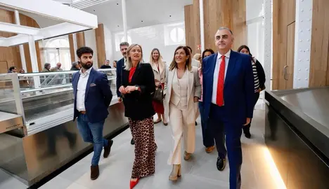 Visita a las obras del Mercado