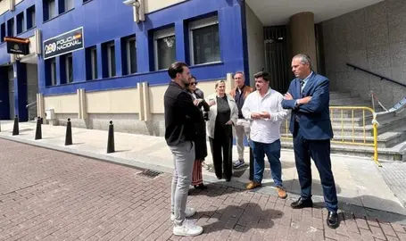 Reunión entre el PP y los policías locales.