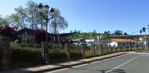 Estación de tren de Solares en Medio Cudeyo. R.A.