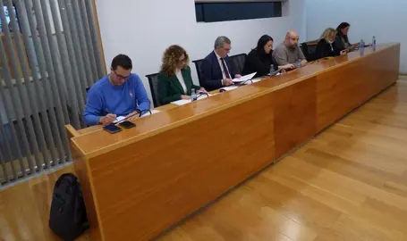 Concejales del PSOE en Santa Cruz de Bezana. R.A.
