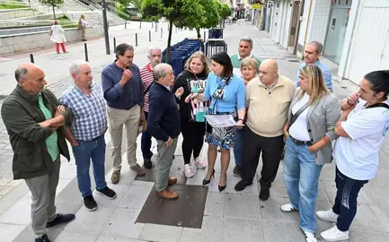 Reunión con los vecinos de Tetúan.