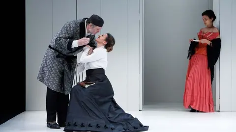 Los actores de La Regenta.