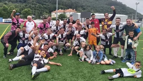 Santoña campeón de la Copa en Veteranos. Facebook