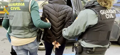 Un momento de las detenciones.