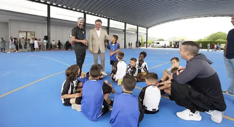 Un momento de la inauguración en Escobedo.