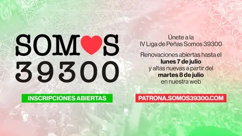 Abiertas las inscripciones para las peñas.