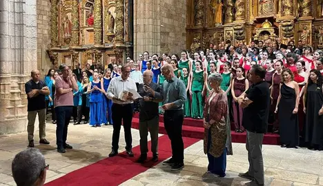 Un momento del Festival en San Vicente de la Barquera.
