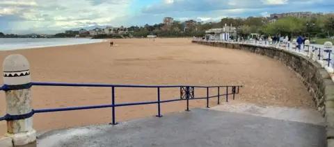 Zona del Sardinero en Santander. R.A.