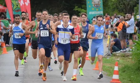 Un momento de la carrera absoluta.