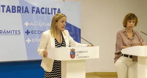 La consejera de Presidencia, Isabel Urrutia (PP), presentó la Oferta Pública de Empleo.