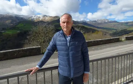 El alcalde de Soba, Julián José Fuentecilla (PRC). R.A.