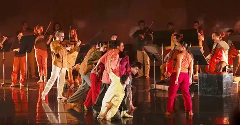 Un momento del espectáculo.