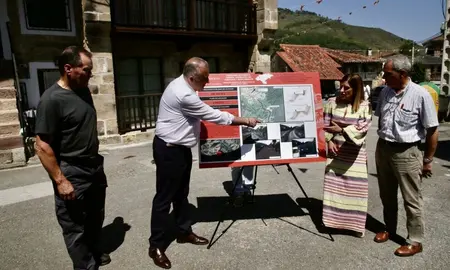 Presentación del proyecto en San Sebastián de Garabandal.