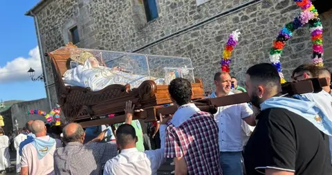 Procesión de hoy, viernes, de la imagen de la Virgen de la Cama.