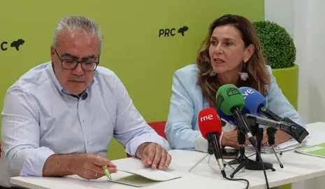 Pedro Hernando y Paula Fernández.