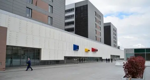 Hospital de Valdecilla en Santander.