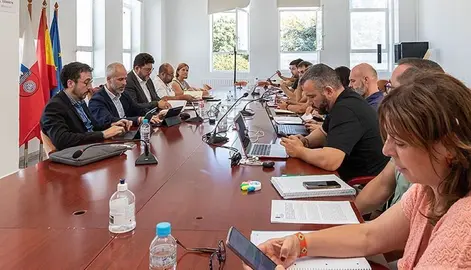 Reunión para las negociaciones.