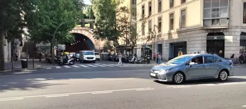Túnel de la Peña en Santander. R.A.