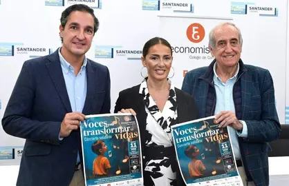 Presentación del concierto solidario.