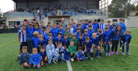 El jugador con las categorías inferiores. R.A.