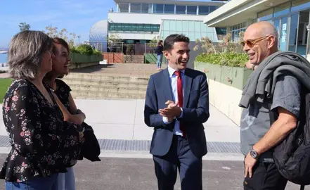 Visita a las instalaciones del Centro Oceonográfico en Santander.