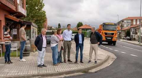 Las autoridades políticas visitaron las obras a su paso por Polanco.